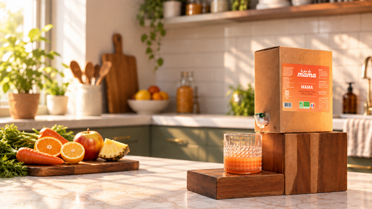 BIB 3L : le nouveau format malin pour vos jus Le Jus de Mama 🍊✨